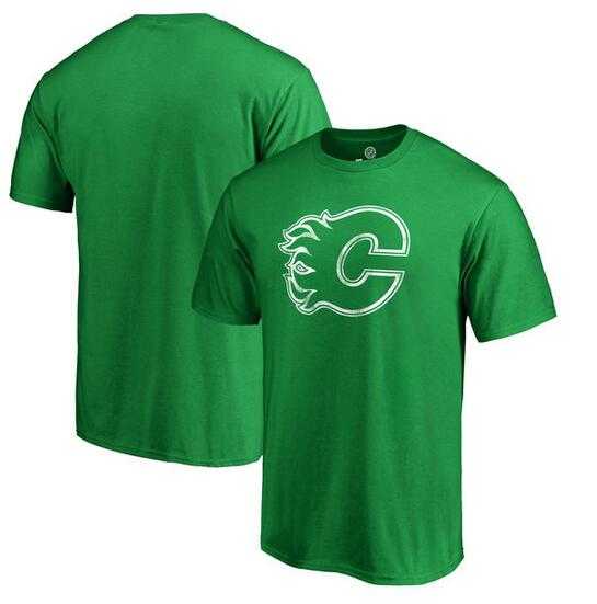 Men's Calgary Flames Fanatics Branded St. Patrick's Day White Logo T-Shirt Kelly Green FengYun,We sell and wholesale Men's Calgary Flames Fanatics Branded St. Patrick's Day White Logo T-Shirt Kelly Green FengYun on line form chian!